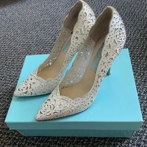 Betsy Johnson sparkle heels